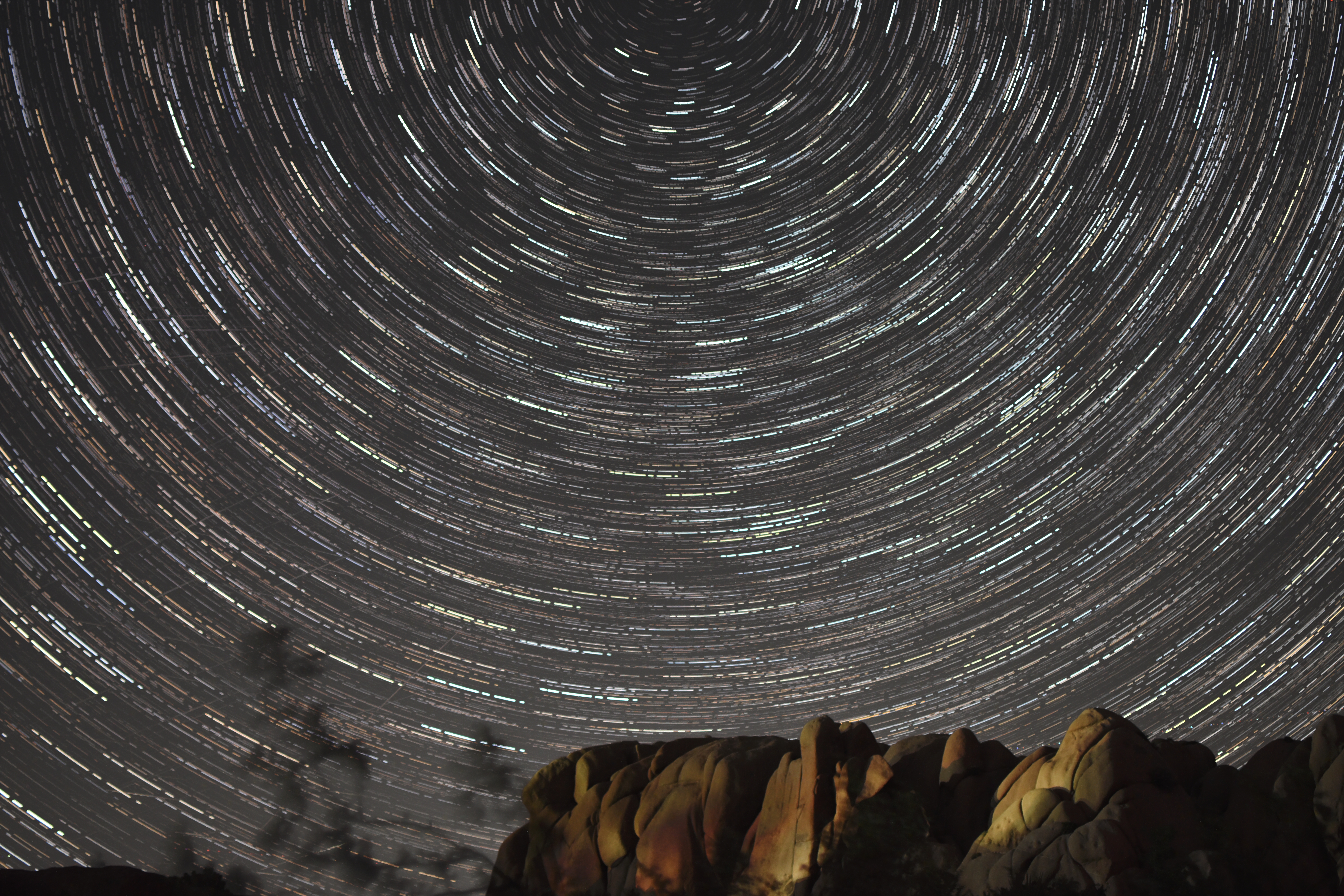 Star trails